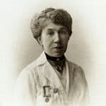 Postcard with portrait photograph of Janie Terrero (1858-1944)