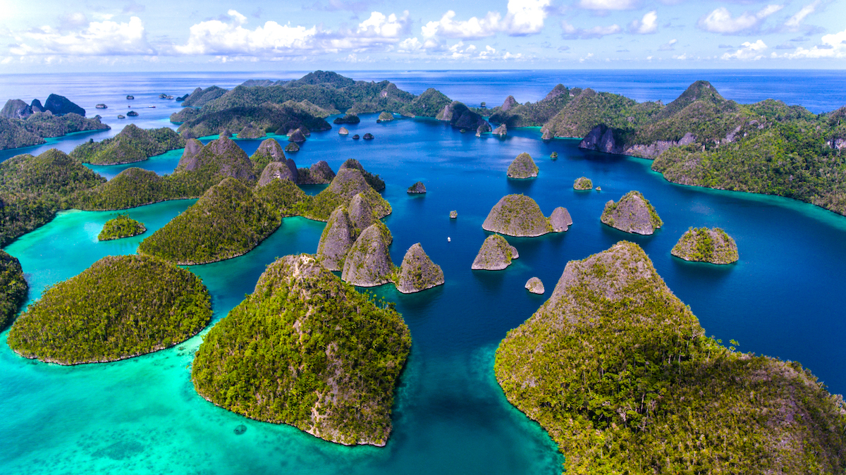 indonesian tourist island