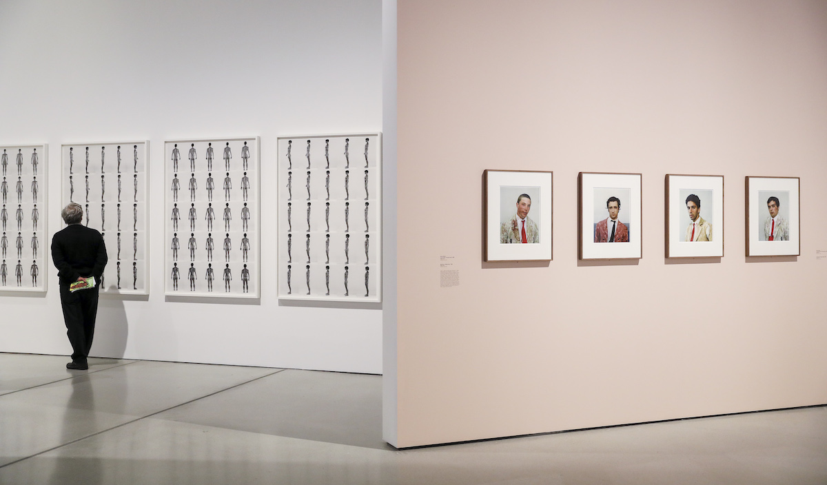LONDON, ENGLAND - FEBRUARY 19: Installation view of Masculinities: Liberation through Photography at Barbican Art Gallery on February 19, 2020 in London, England. The exhibition runs from 20 Feb - 17 May 2020 (Photo by Tristan Fewings/Getty Images for Barbican Art Gallery)