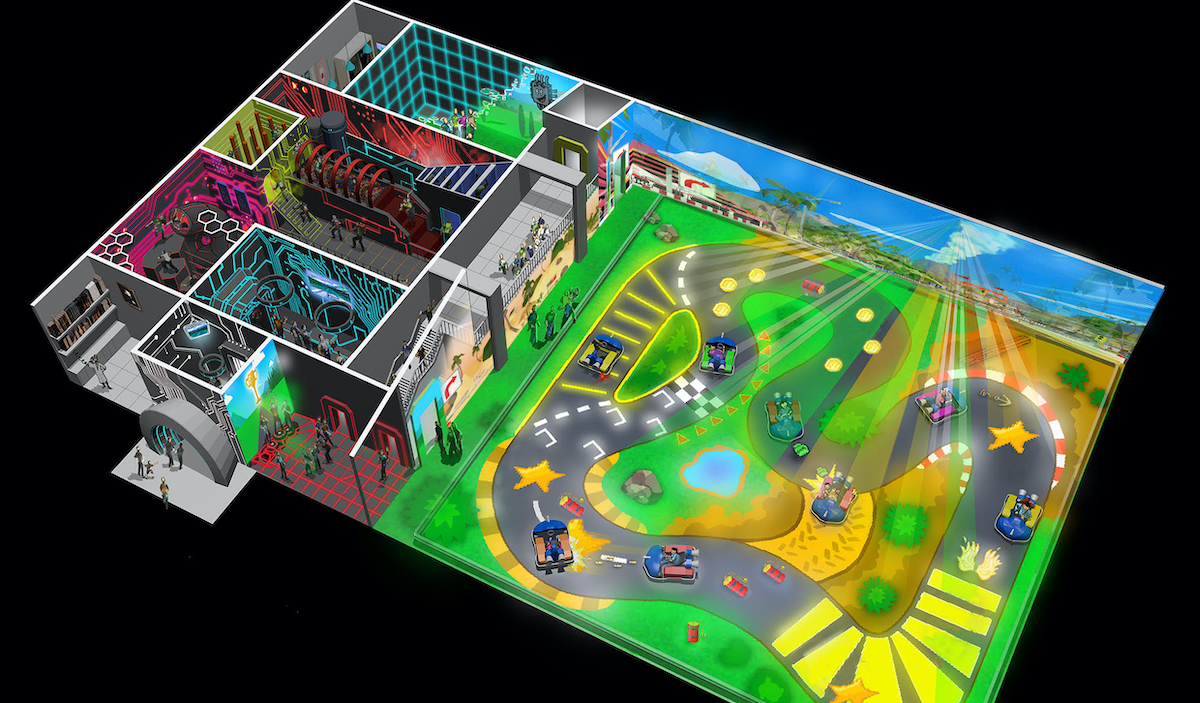 chaos karts shoreditch brick lane london city augmented reality virtual