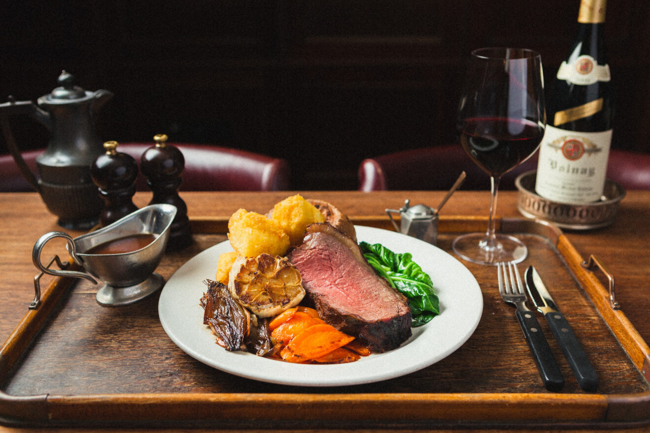 roast dinners in the City of London