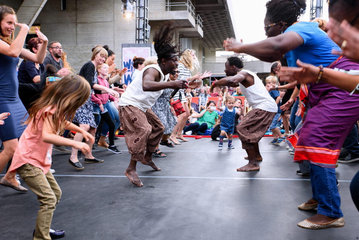 NATIONAL THEATRE RIVER STAGE – WOMAD NIMBA Workshop Performance 12.8.17. – JAMES BELLORINI PHOTOGRAPHY-19-48