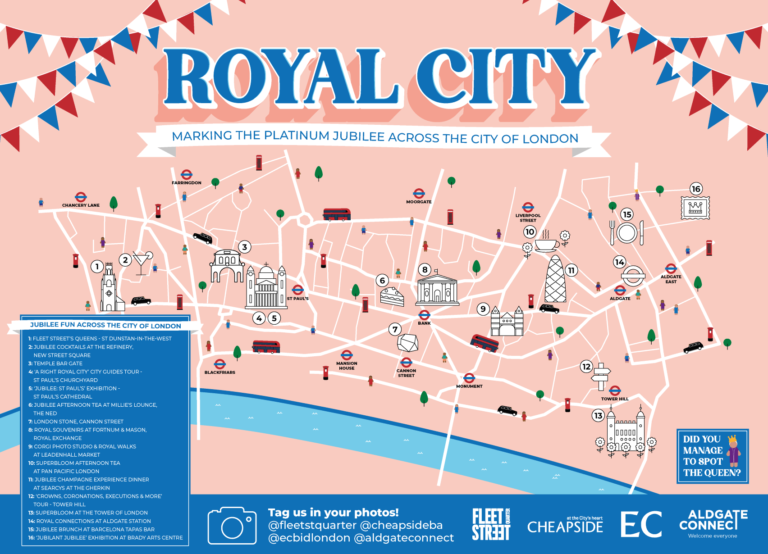 Royal City: Marking the Jubliee across the City of London