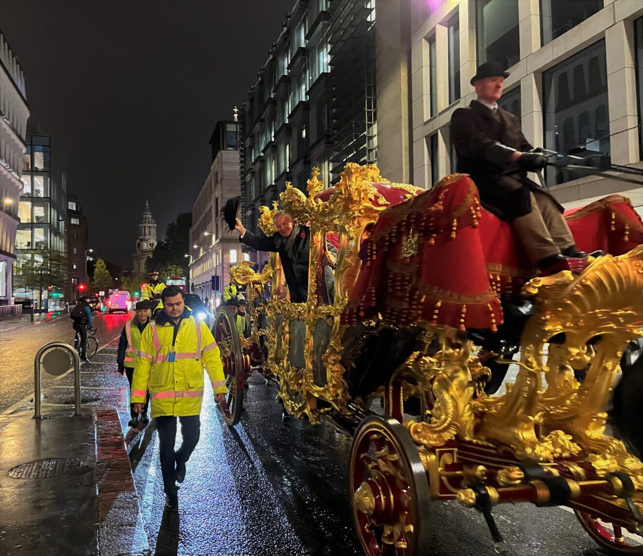 City workers get a sneak peek at the Lord Mayor's Show with secret rehearsal